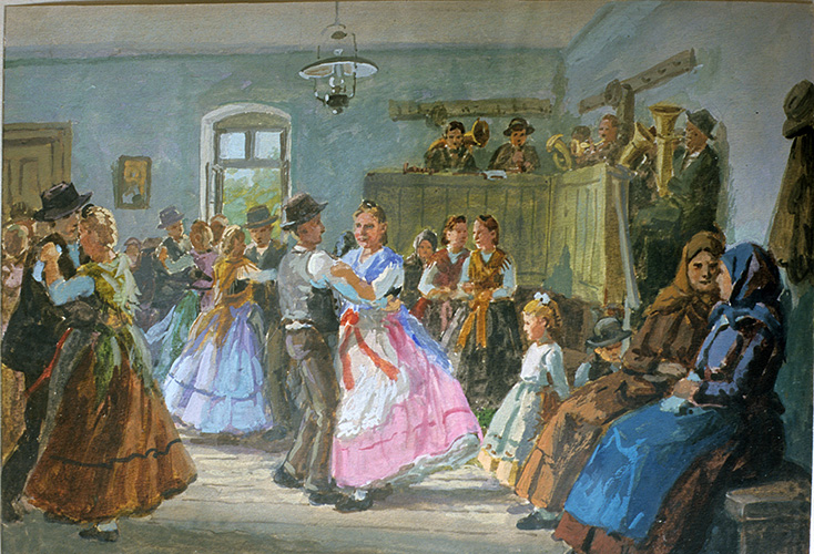 Tanz im Saal