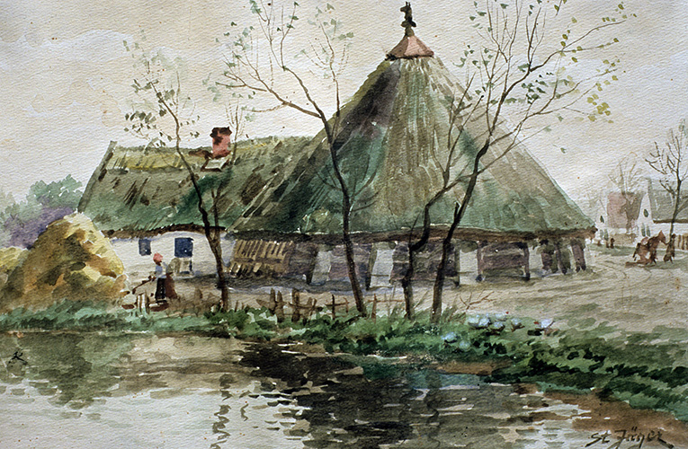 Rossmühle in Czernya – (Pferd)