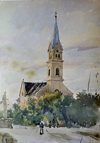 Hatzfelder Kirche und Floriani
