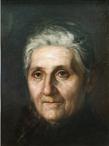Porträt der Mutter von Stefan Jäger