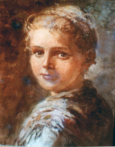 Dă Auǎappl - Mädchenporträt